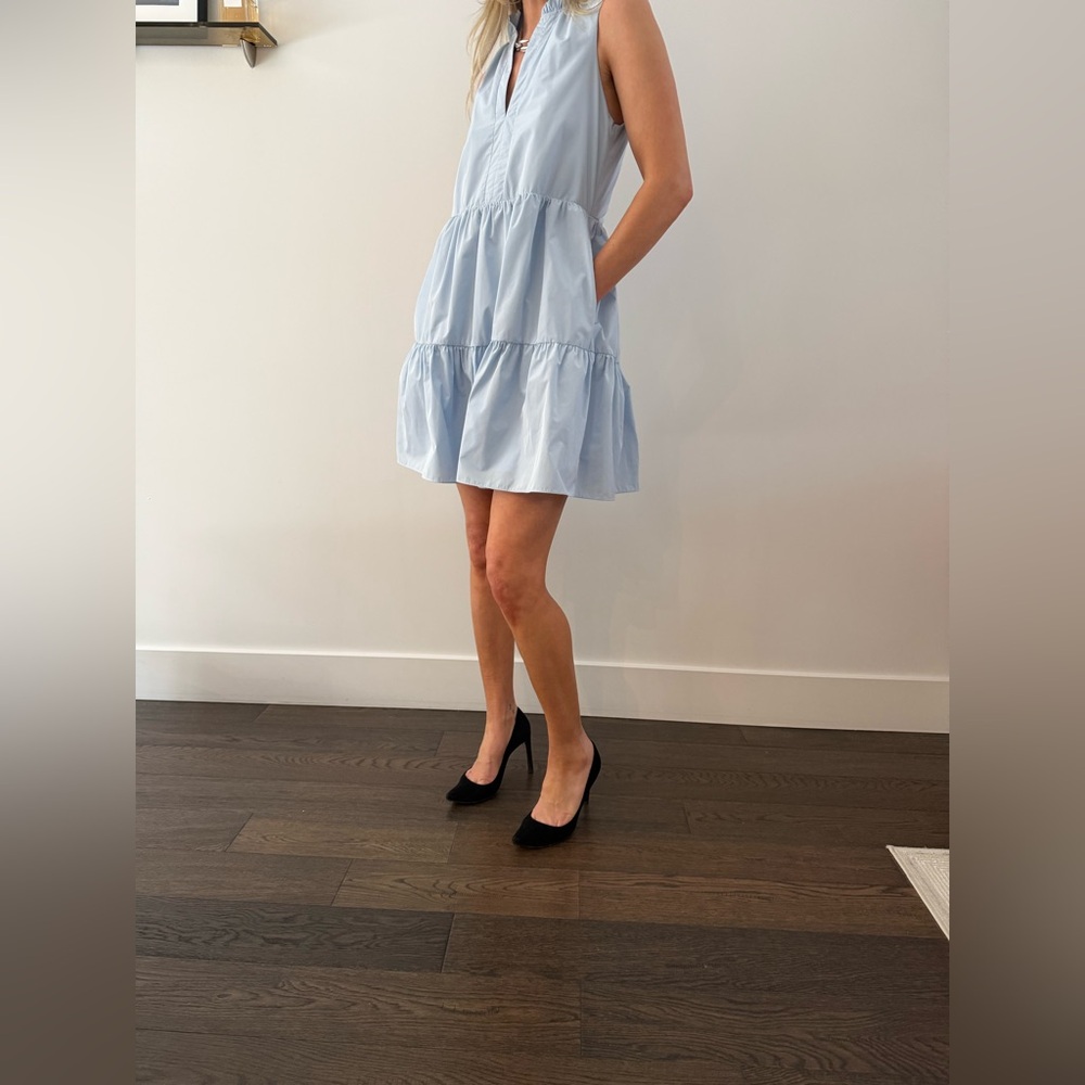 Amanda Uprichard Light Blue Summer Dress